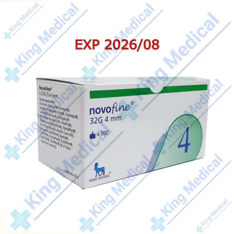 NovoFine Plus 32 g/ 4 mm/ 7 pcs