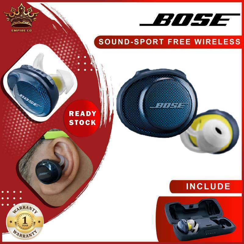 Promo Bose Soundsport Free Wireless In-ear Headphones Blue