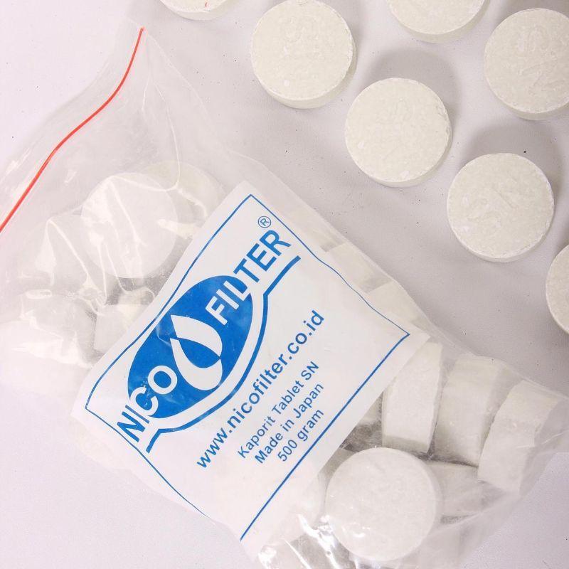 nico filter kaporit tablet