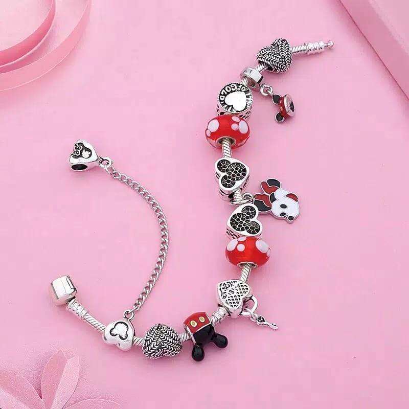 Jual Pandora Bracelet Minnie Model Terbaru Kekinian Harga