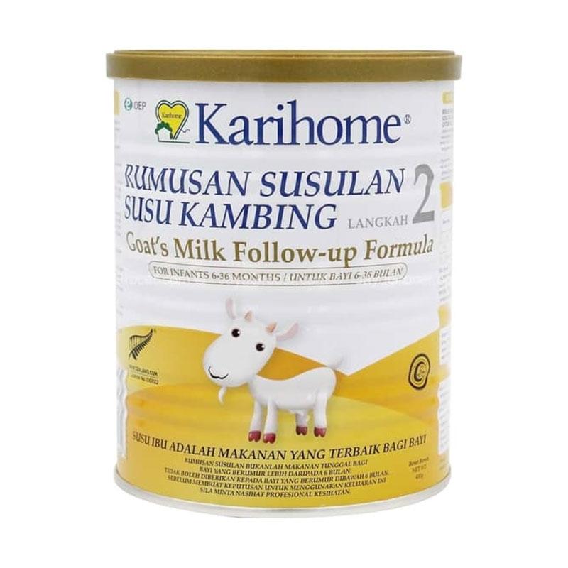 Jual Karihome Goat Milk Formula Step 2 Susu Kambing 6 12 Bulan 400 G Online September 2020 Blibli Com