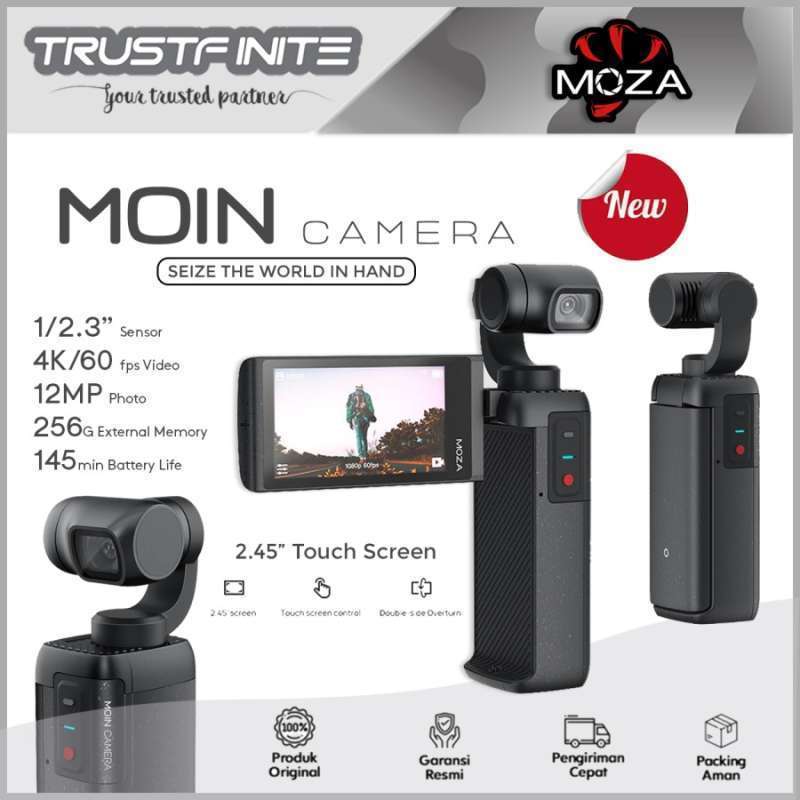 Jual Moza Moin Camera 4K Action Camera Pocket Moza Moin 4K