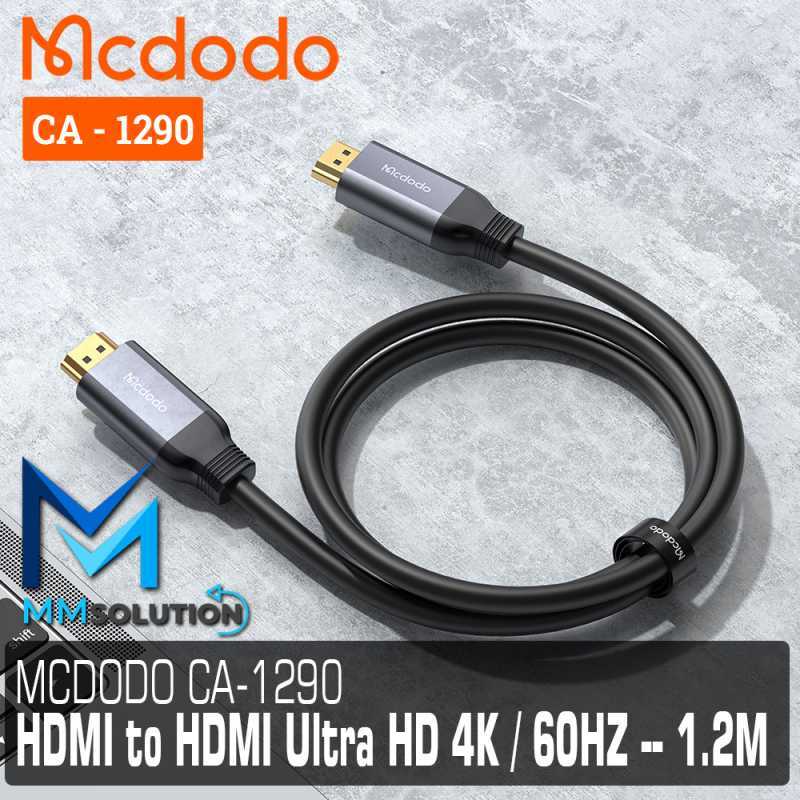 MCDODO CA-129 Kabel HDMI To HDMI 4K HD Audio Video Cable PS4 LAPTOP TV  CA-1291 -- 3M