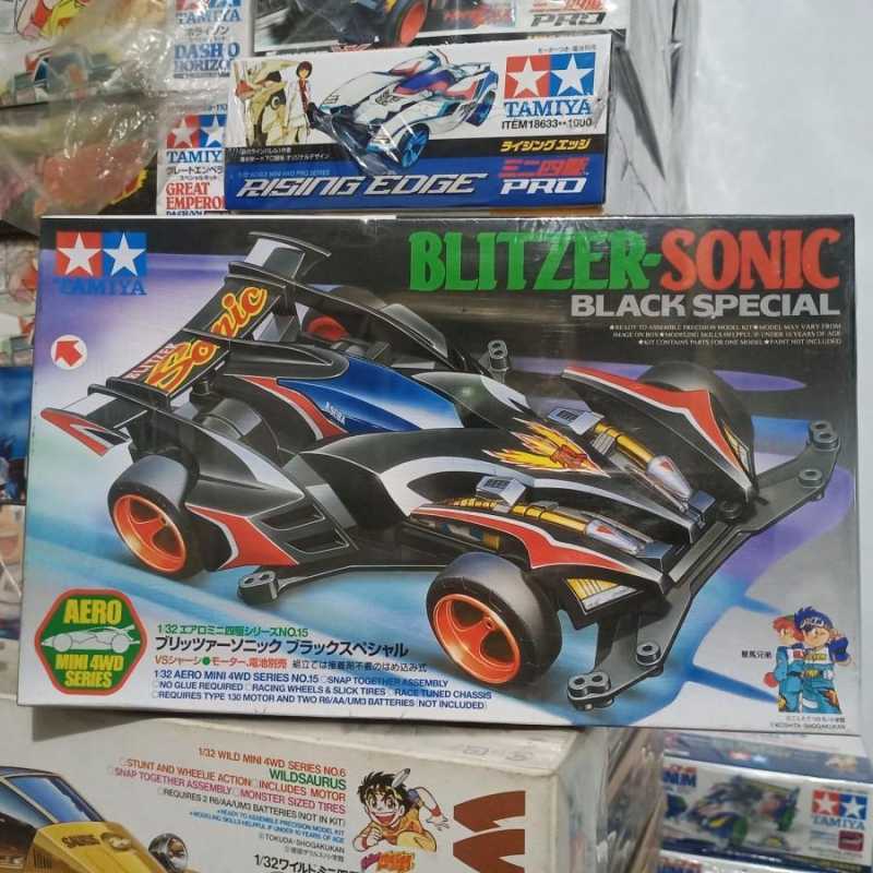 Jual Tamiya mini 4wd Blitzer Sonic Black Special di Seller Hobbysportstore  - Jelambar Baru, Kota Jakarta Barat