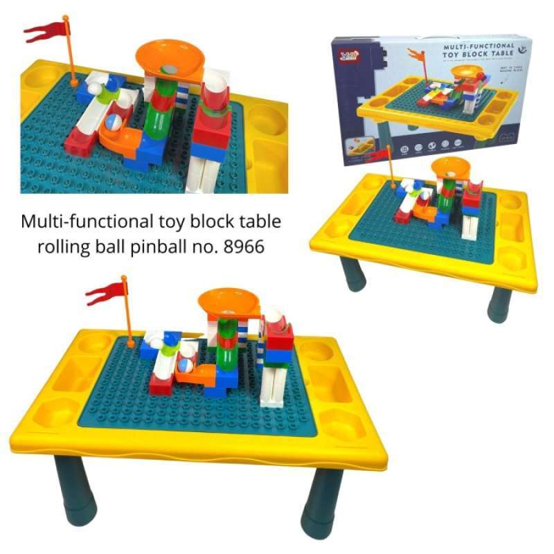 Brick Building Play Mat Rollable Lego Mat Promo Mainan Edukasi