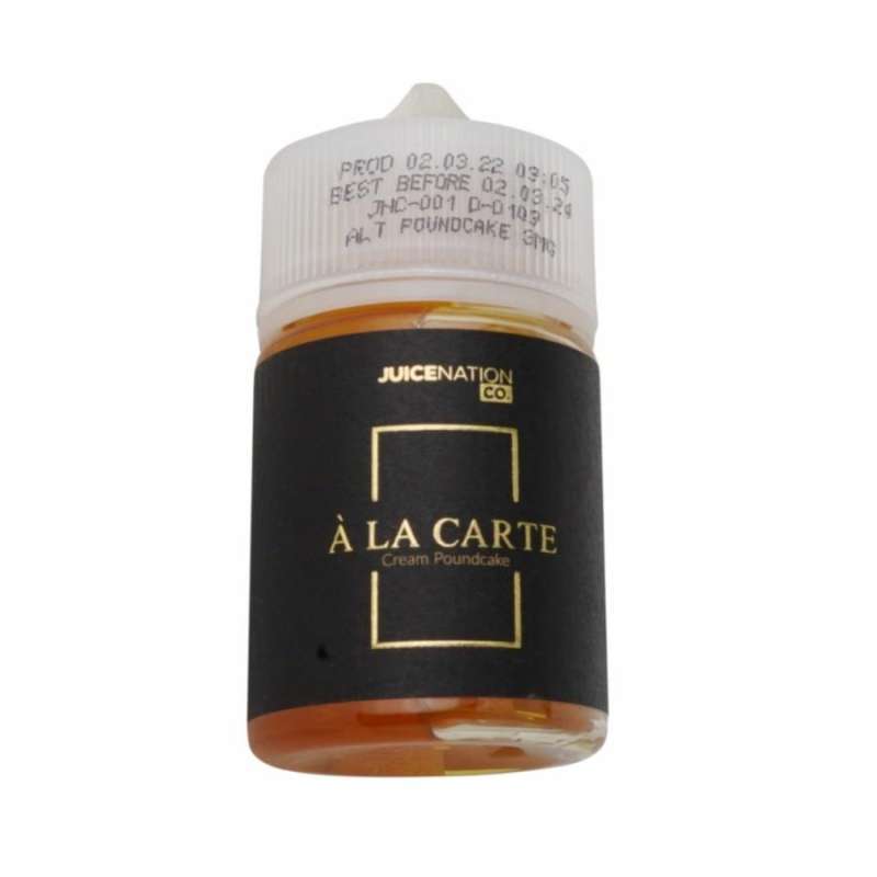 A LA CARTE - Cream Poundcake - 60ml
