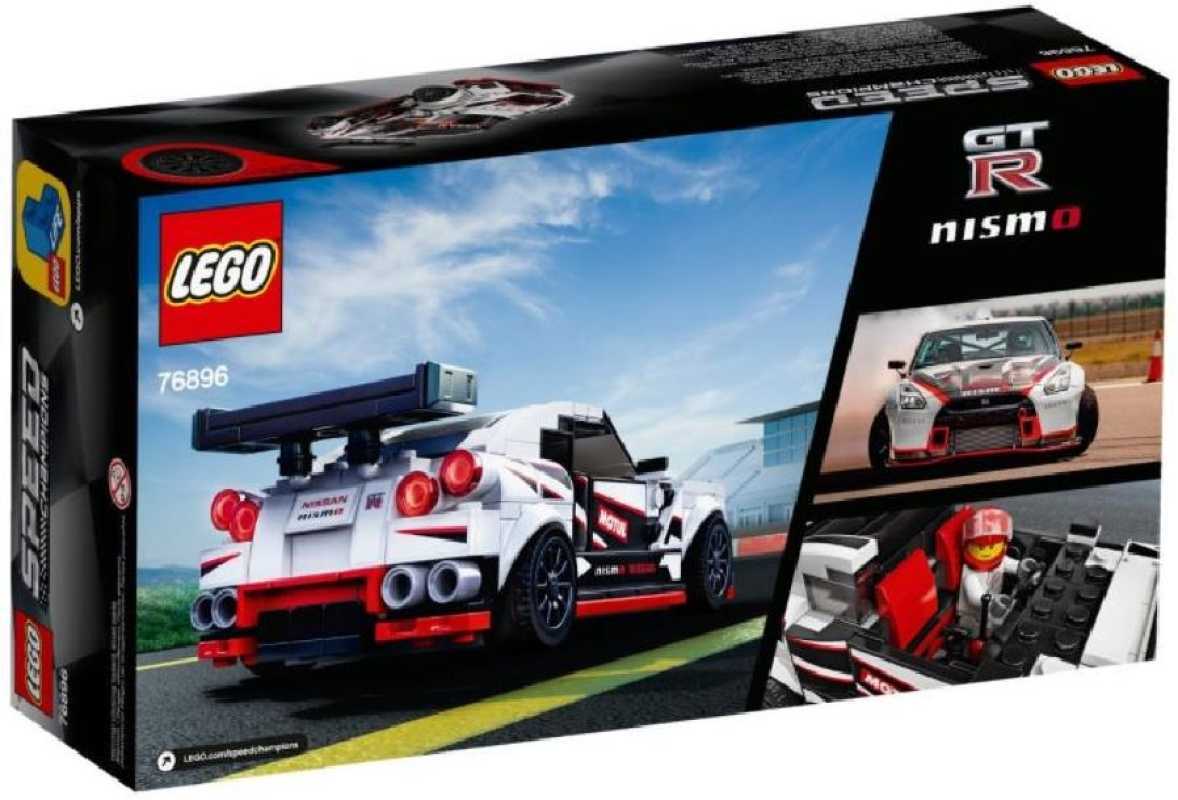 Lego Speed Champions 76896 Nissan GT-R NISMO mainan anak mobil balap