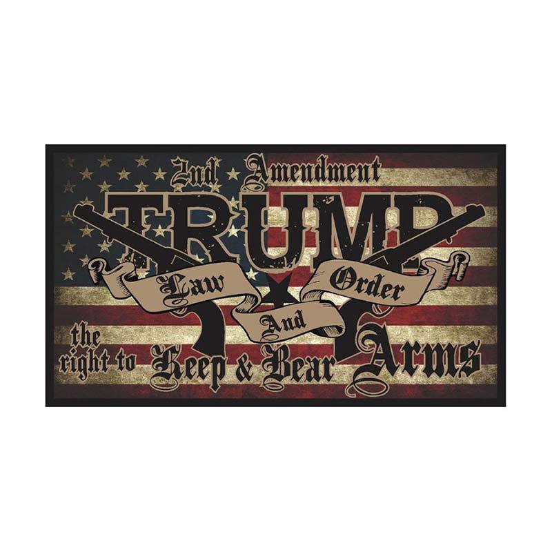 10pc Trump Law Order 2nd Amendment Guns American Flag 2020 Decal