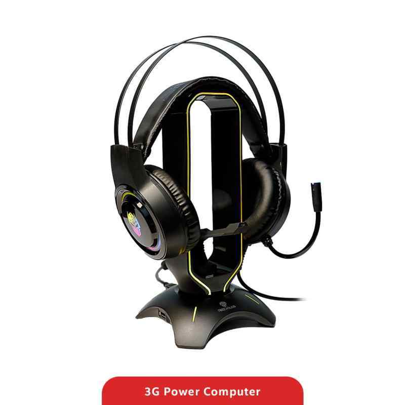 Bungee J3 Usb Hub Headset Stand Tilted Nation RGB Headset Stand