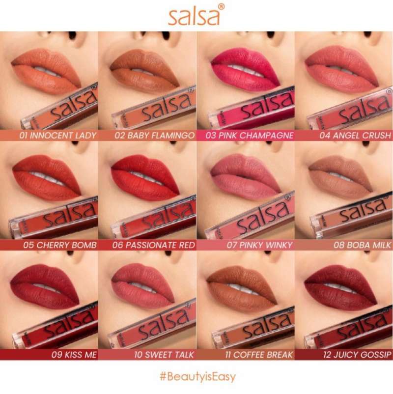 Jual Salsa Dynamatte Lip Cream|lip Cream Matte Di Seller Hello