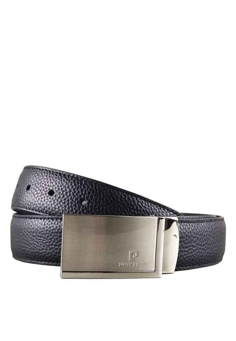 Promo Pierre Cardin Tali Pinggang Pria Kulit Leather Sabuk Gesper