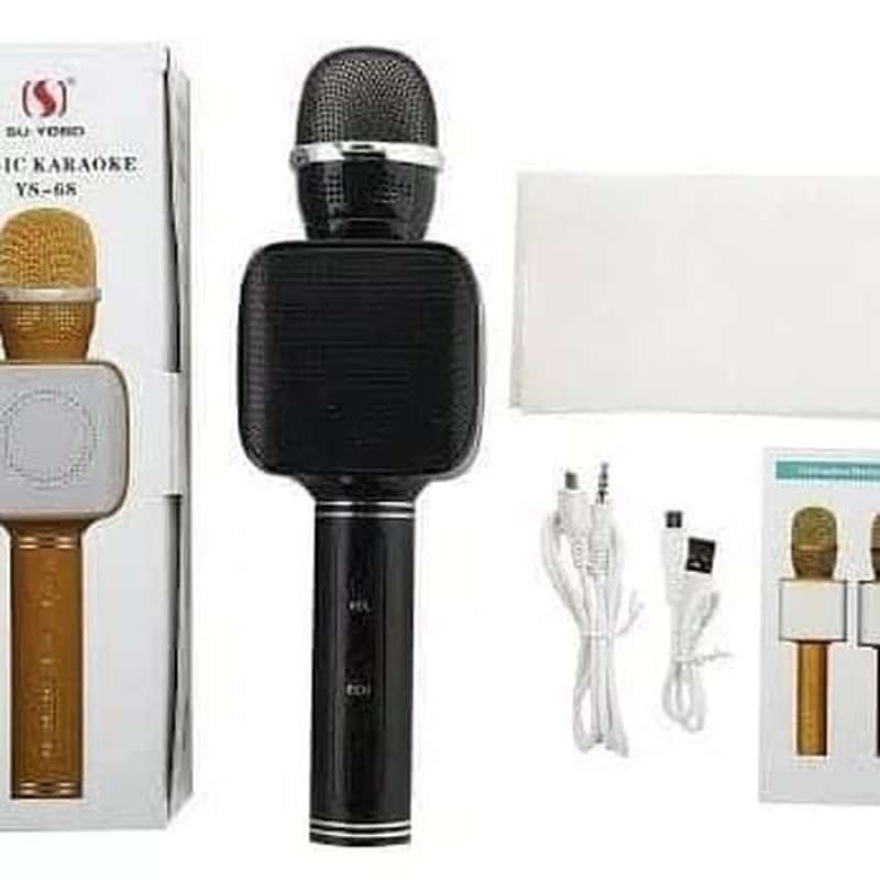 Promo MIC BLUETOOTH KARAOKE YS68 MIX YS 68 ORIGINAL SMULE