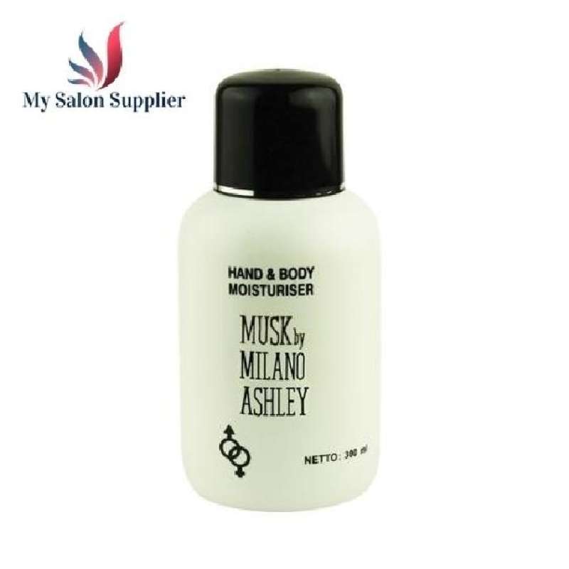 Hand & body moisturiser sale musk by milano ashley
