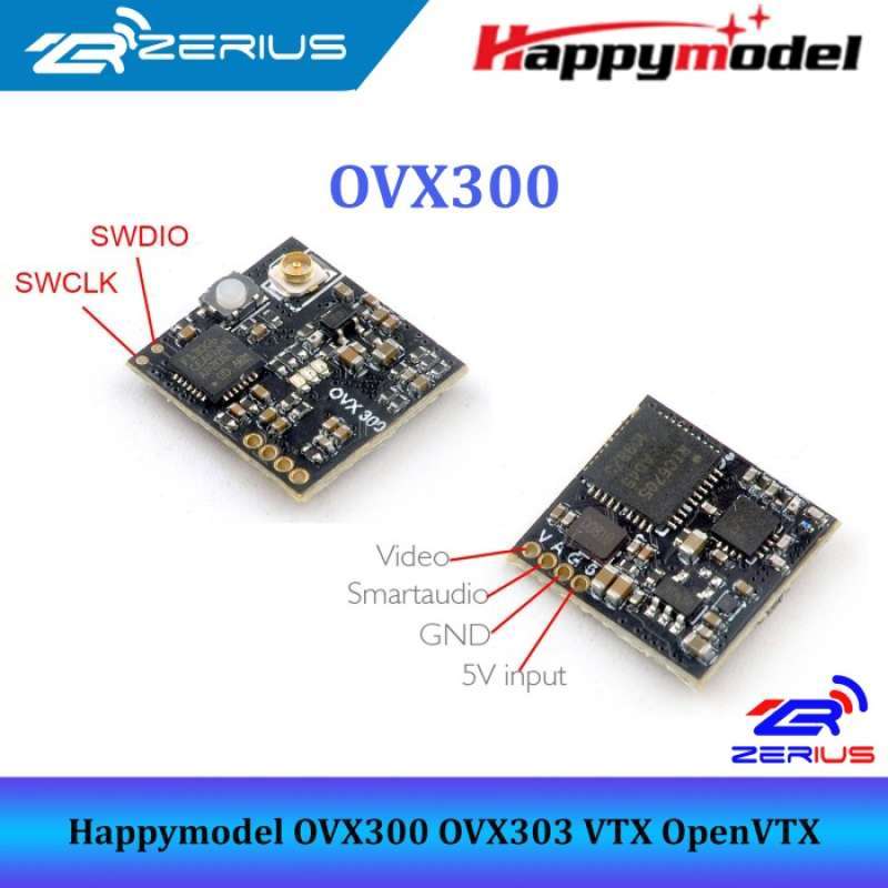 Promo Happymodel Ovx300 Ovx303 5.8g 40ch 300mw Vtx Openvtx