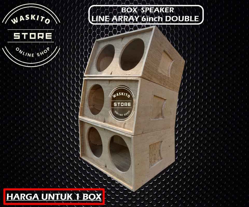 Box speaker 6 store inch line array