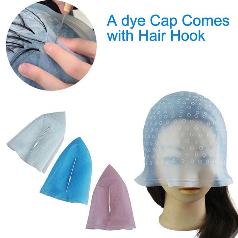 Jual EDS Reusable Hair Dye Cap 