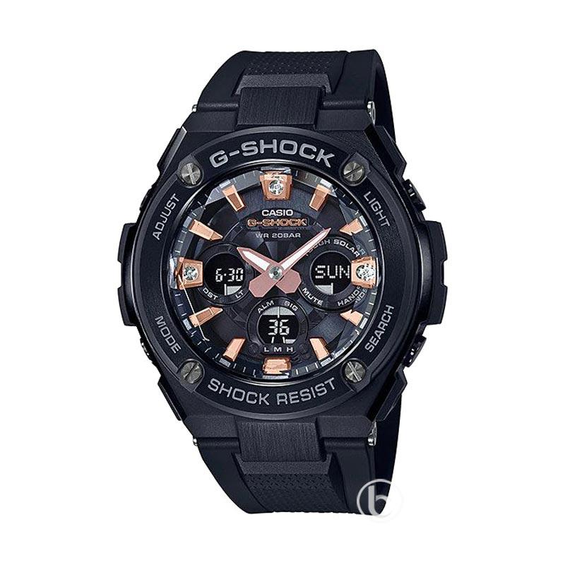 CASIO G-SHOCK GST-S310BDD-1A Solar Diamond G-STEEL Jam Tangan Pria