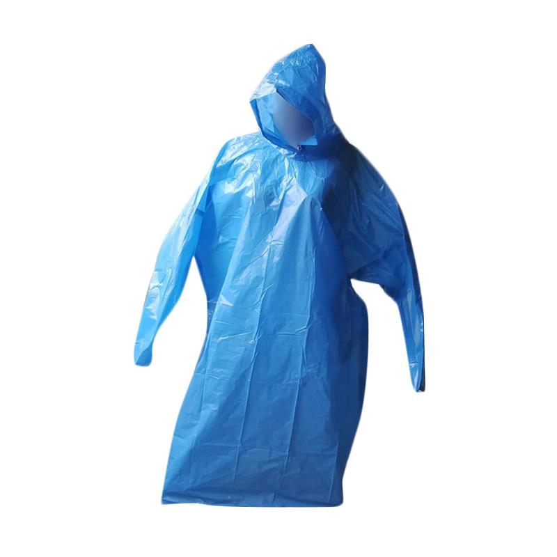 Jual Bambu Ldpe Simple Ringan X Tebu Jas Hujan Poncho Ponco Plastik Biru Online September 2020 Blibli Com