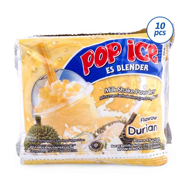 Jual Pop Ice Durian Minuman Bubuk 25 G 1 Renceng 10 Pcs Online Oktober 2020 Blibli Com