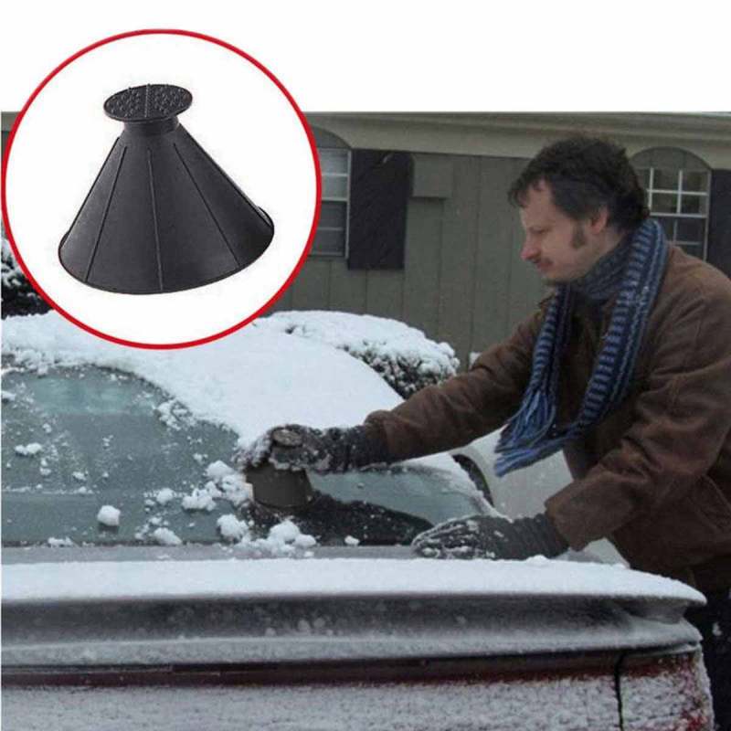 Jual E Accessory Auto Car Cone Shaped Window Windshield Ice Scraper Snow Remover Deicing Tool Online Mei 2020 Blibli Com