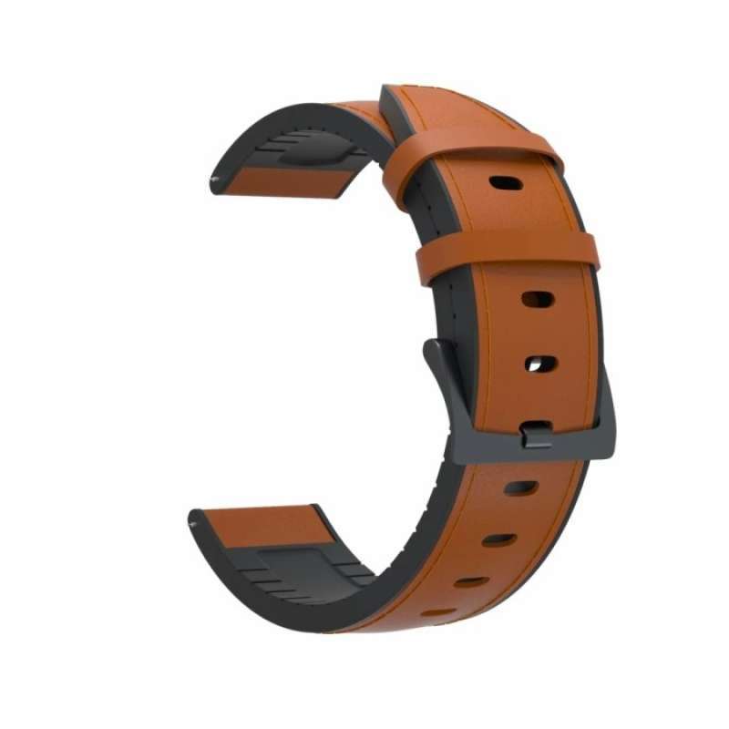 Jam Amazfit Bip Leather Strap 20mm Xiaomi Amazfit Bip Leather