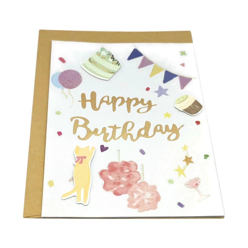 Jual Scoop 411568 3 Kartu Ucapan Happy Birthday Online Oktober 2020 Blibli Com