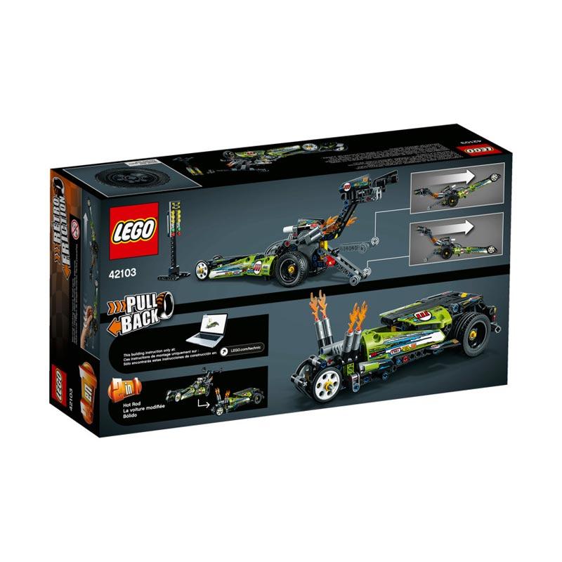 LEGO Technic 42103 Dragster Blocks Stacking Toys