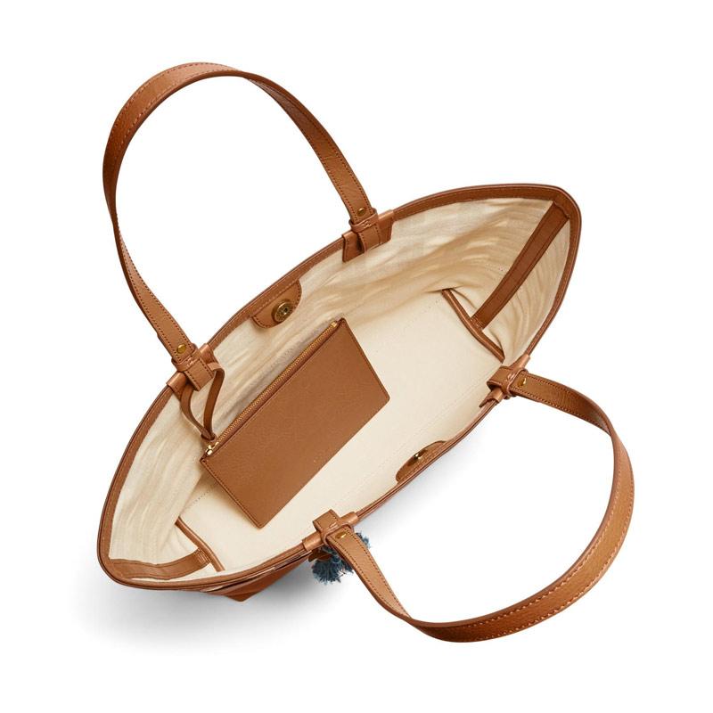 fossil rachel tote tan