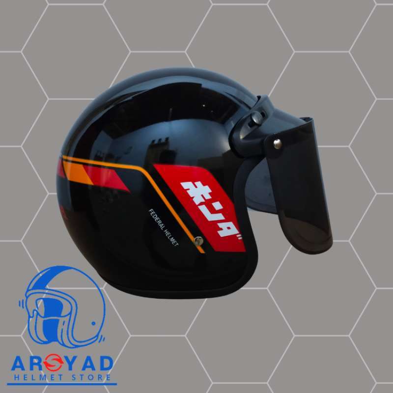 Helm honda clearance retro