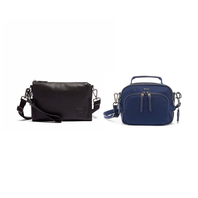 Jual TUMI Harrison Sterling Crossbody Black with TUMI Voyageur