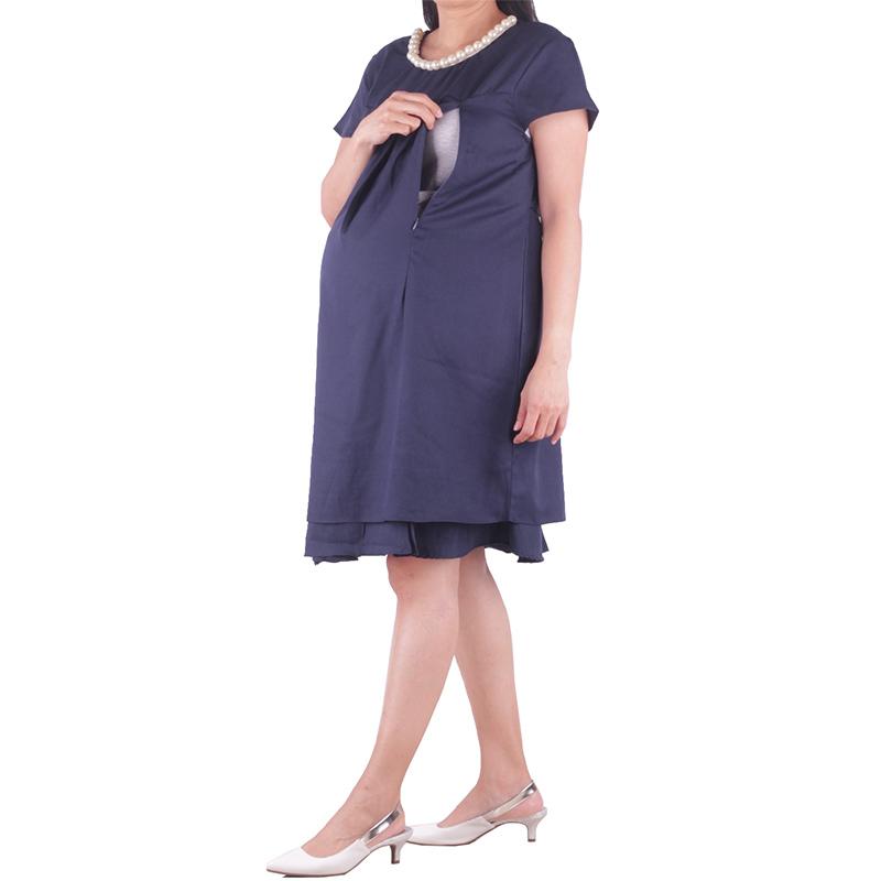 Jual Hmill 1741 Dress Baju Hamil Wanita Murah Februari 2020