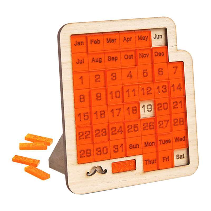 Promo Daily Calendar Puzzle Crossword Toys Funny Durable for ...