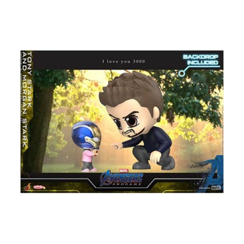 Jual Hot Toys Cosb657 Cosbaby 657 Tony Stark With Morgan Stark