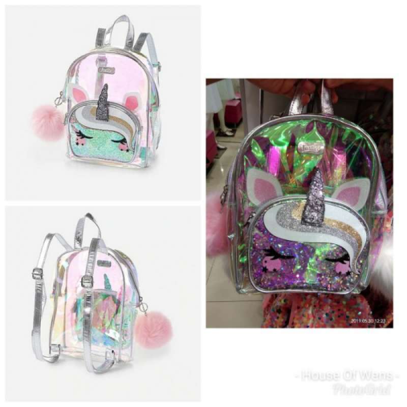 Justice mini sales backpacks unicorn