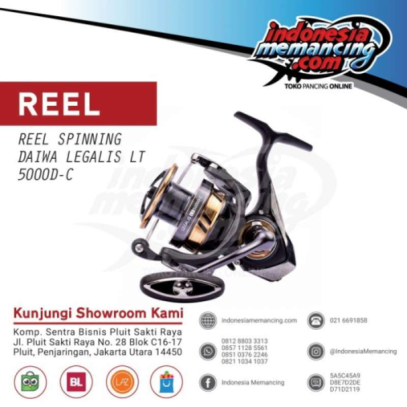 Jual Reel Daiwa Legalis Lt Original, Model Terlengkap, & Harga Murah Juni 2026 Jual Reel Daiwa Legalis Lt Original, Model Terlengkap, & Harga Murah Juni 2026