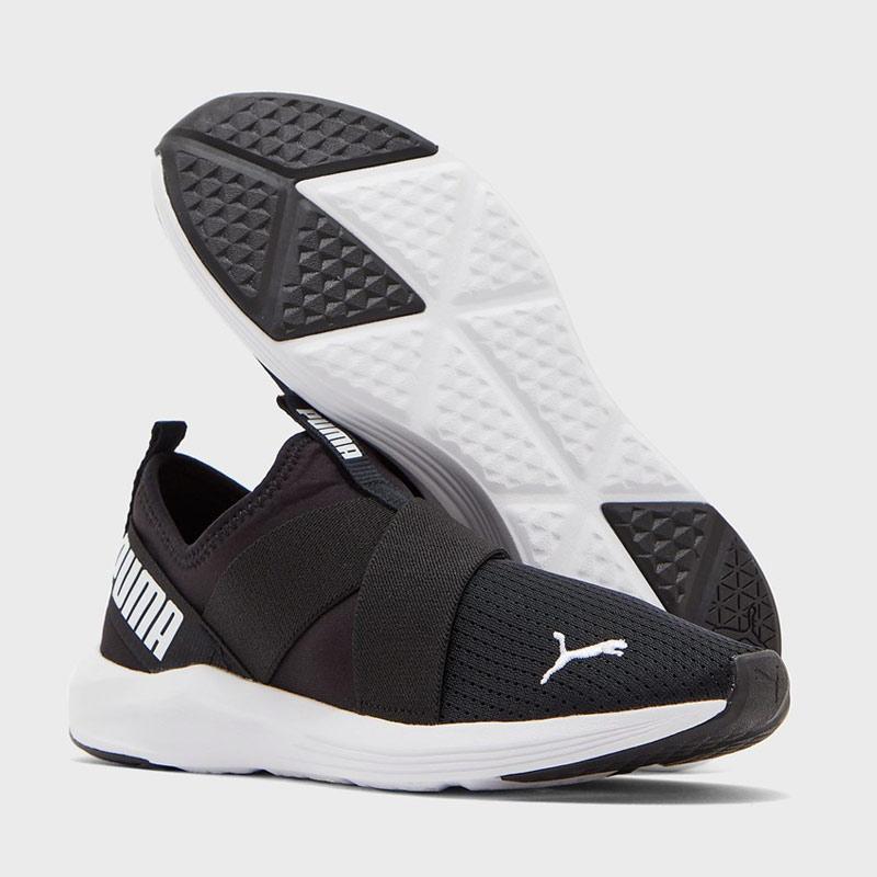 puma prowl slip on black