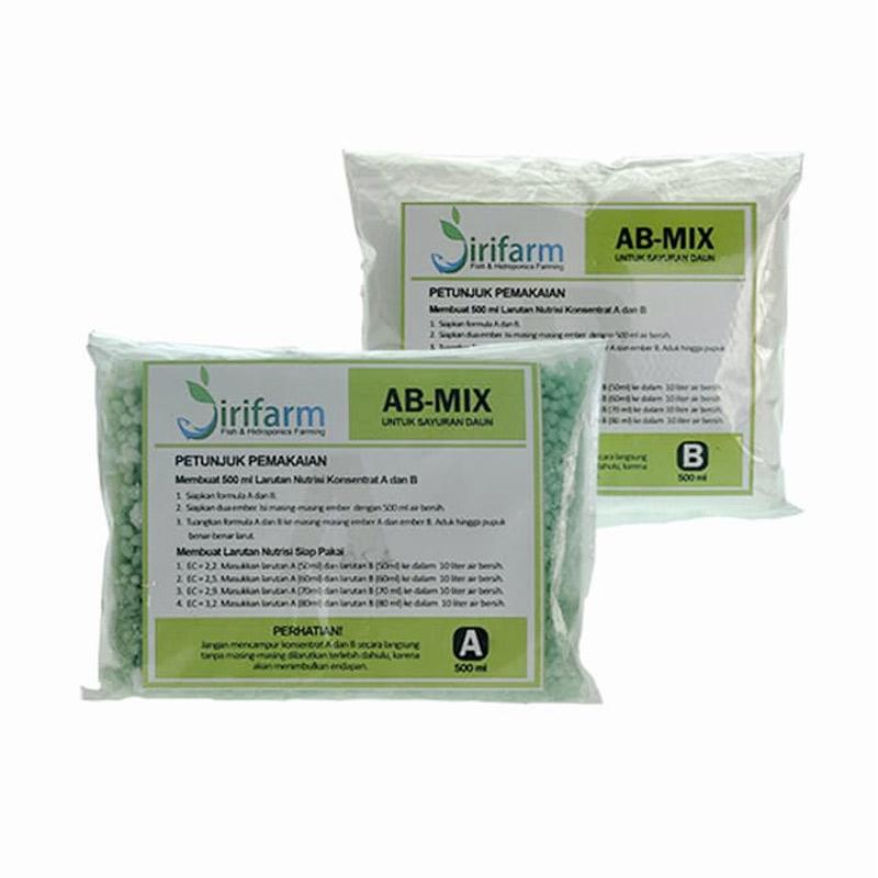 Jual Ab Mix 09498 Konsentrat Pupuk Nutrisi Hidroponik Sayuran Daun