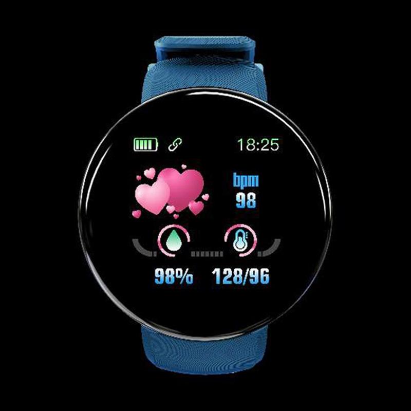 Jual Iit D18s Screen Waterproof Heart Rate Blood Pressure Health Fitness Tracker Smart Watch 1 3 Inch Online November 2020 Blibli Com
