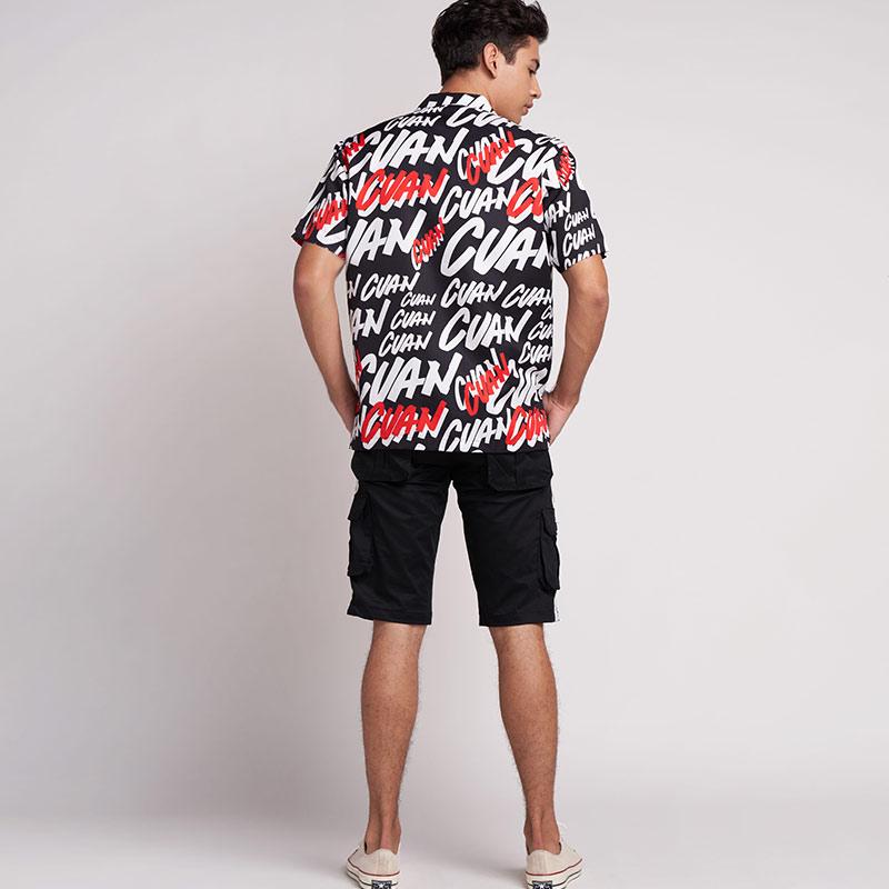 Berani Cuan Print Bowling Shirt Unisex 