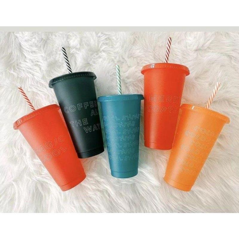 Jual Starbucks Merry Coffee Holiday Reusable Cold Cup Venti 24