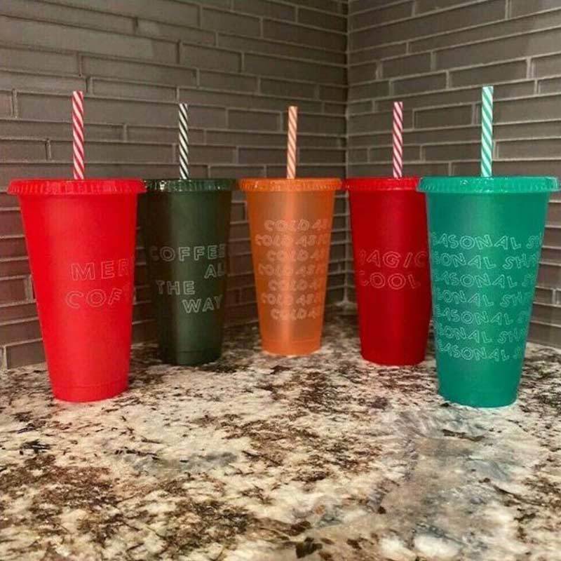 Jual Starbucks Merry Coffee Holiday Reusable Cold Cup Venti 24