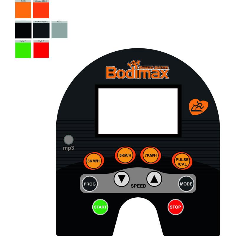 Bodimax running sales machine black