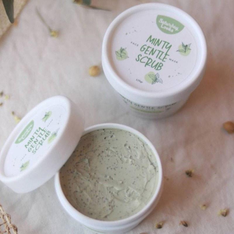 Jual Saturday Looks Minty Gentle Scrub 