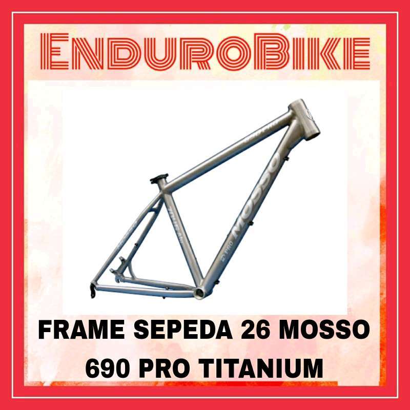 Mosso titanium frame online