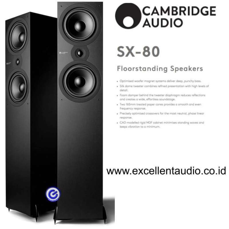 Cambridge Audio SX80 pasif floorstand speaker