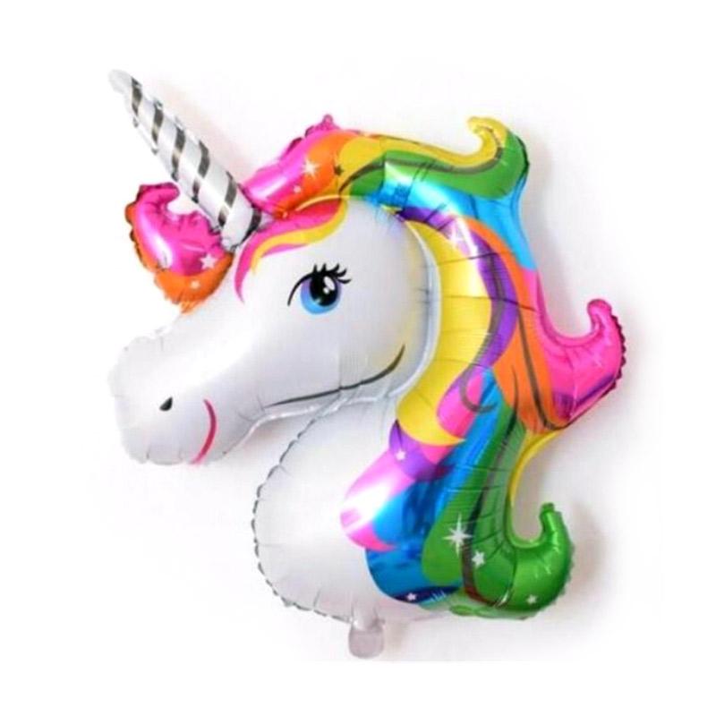 Jual H Ikea Unicorn Helium Balloons Kids Toy Inflatable Unicorn Foil Balloon For Birthday Party Decoration 110 X 80 Cm Large Size Online September 2020 Blibli Com