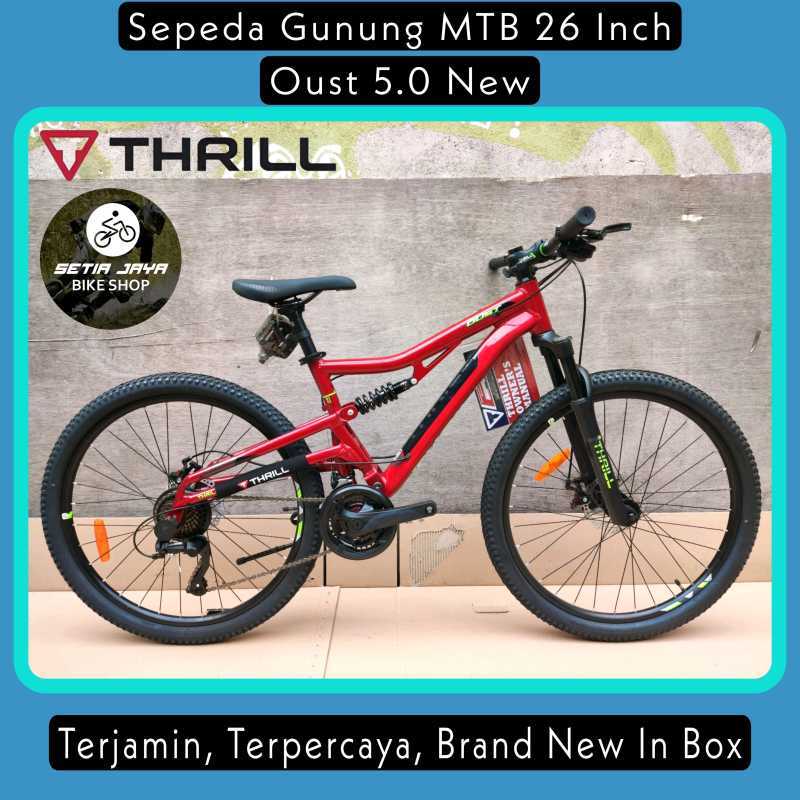 Jual Sepeda Gunung Thrill Full Sus Original Model Terlengkap Harga Murah Desember 2024