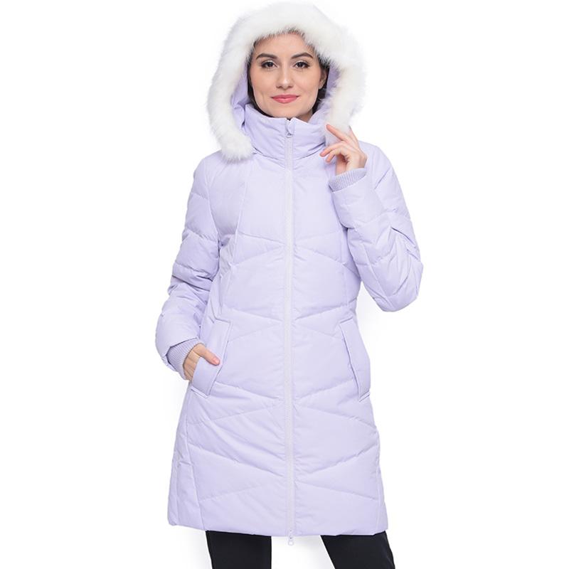 long goose down jacket