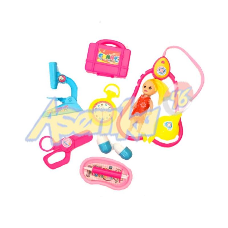 Jual Oem Doktor Medical Center With Little Doll Dokter Set Koper Online Januari 2021 Blibli