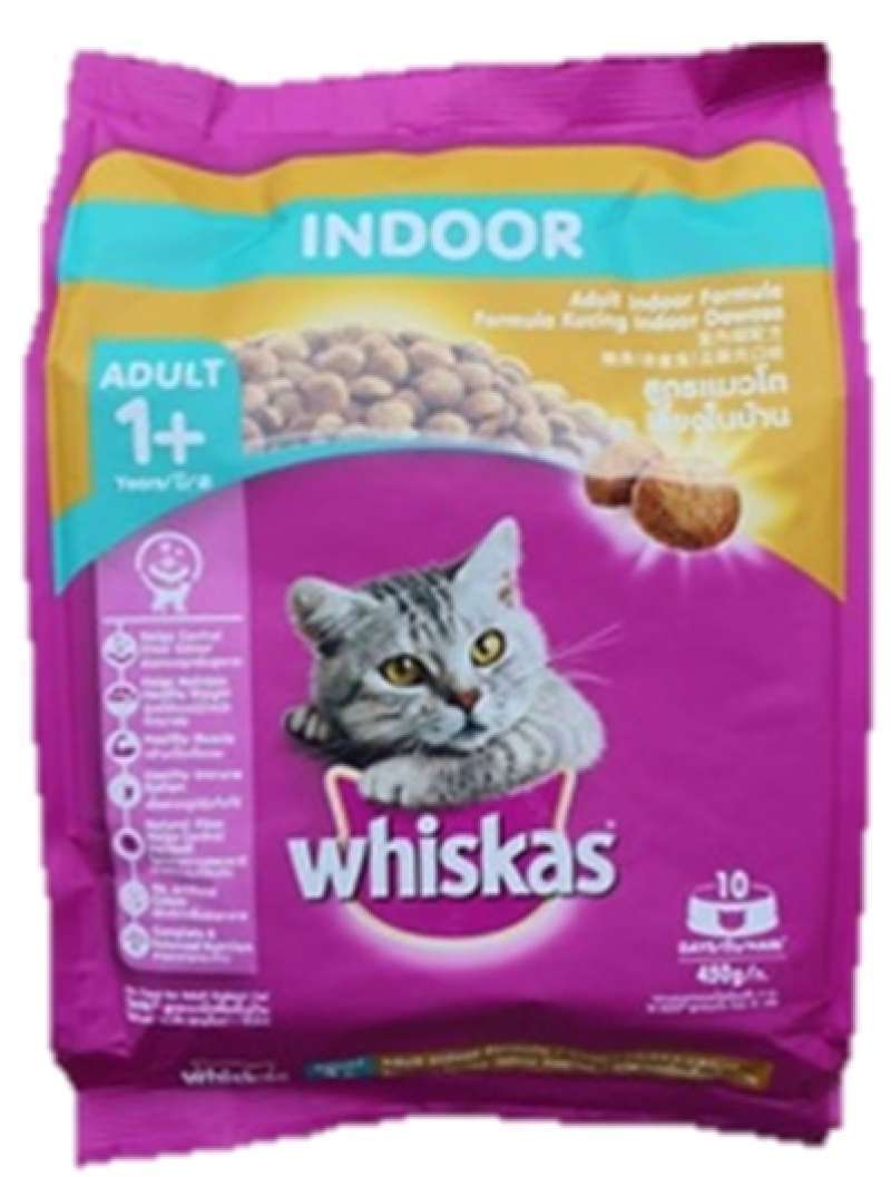 Whiskas indoor top cat food